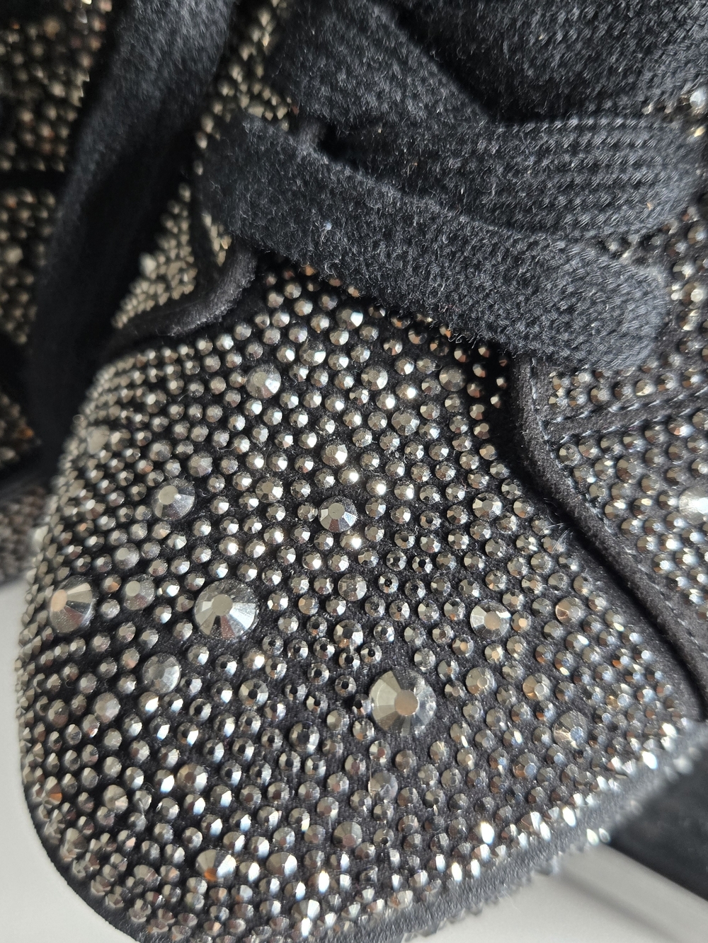 NWT INC Embellished Black Women's Lace-Up Sneakers WOMENS SIZE 8 - Picture 8 of 10